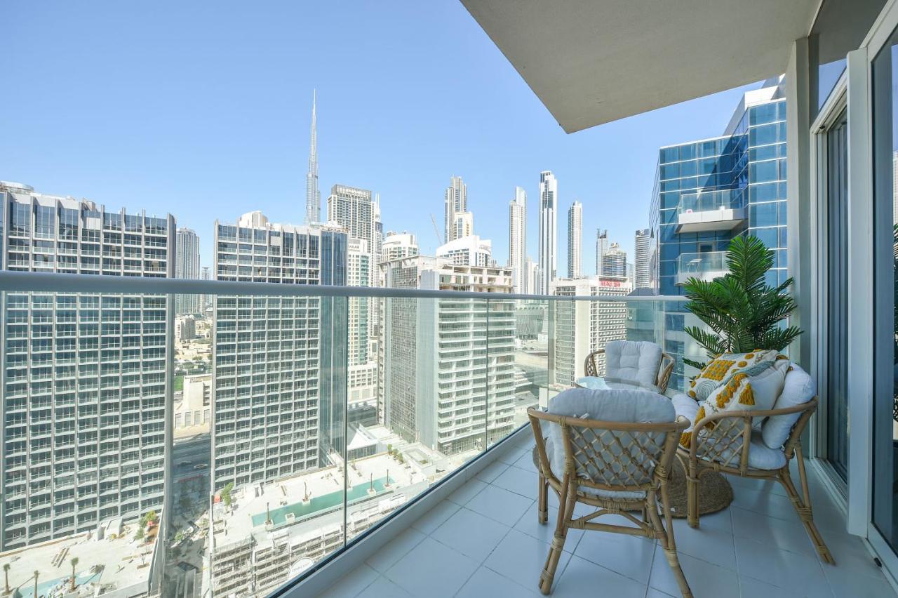 Brand New Reva Residence 1 Bedrooms Apts - Business Bay Dubai Exterior foto